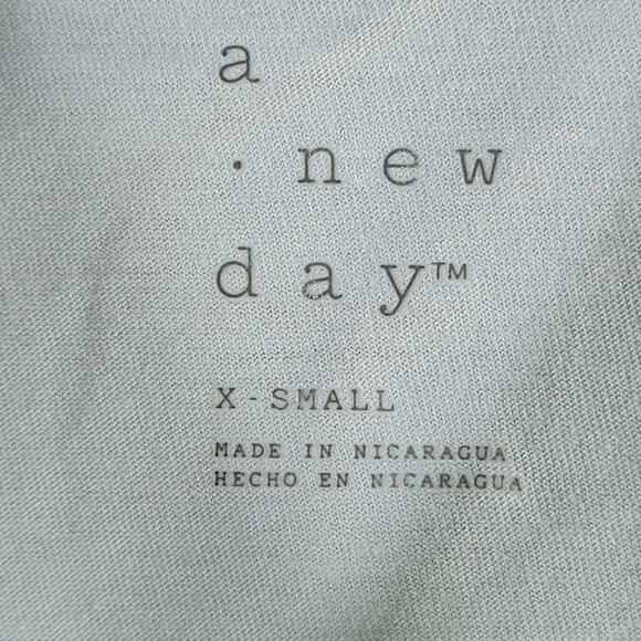 A New Day Lightweight Short Sleeve Tee, 3 Pack, Light Teal, Sz XS, NWT - Picture 3 of 6